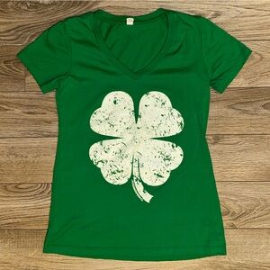 Shamrock V Neck Tshirt